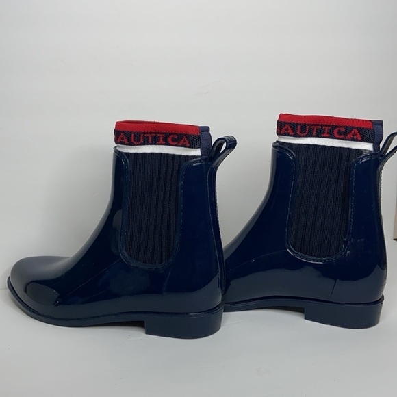 Nautica Blue Loytan Slip-on Ankle Bootie Rainboots Size 7 NWT - Picture 9 of 17